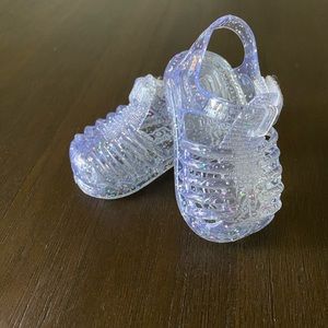 Teeny Toes Clear Jelly Sandals